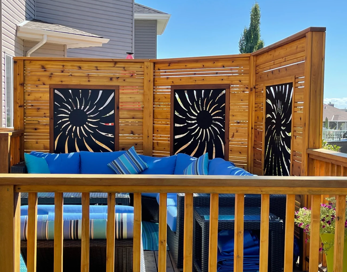 Metal Panel for Privacy Screen